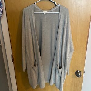 DONNI pinstriped cardigan with pockets